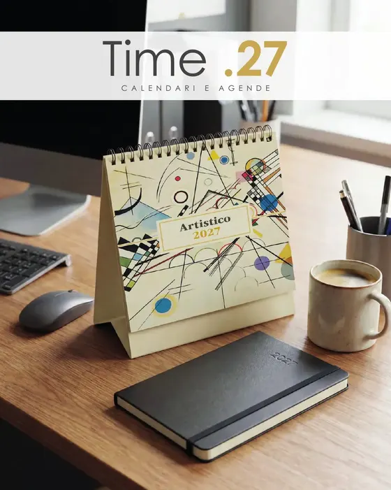 Copertina del catalogo Calendari e agende 2027